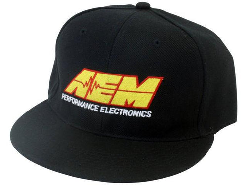 AEM Electronics Snap-Back, Flat Bill Cap, Universal Size