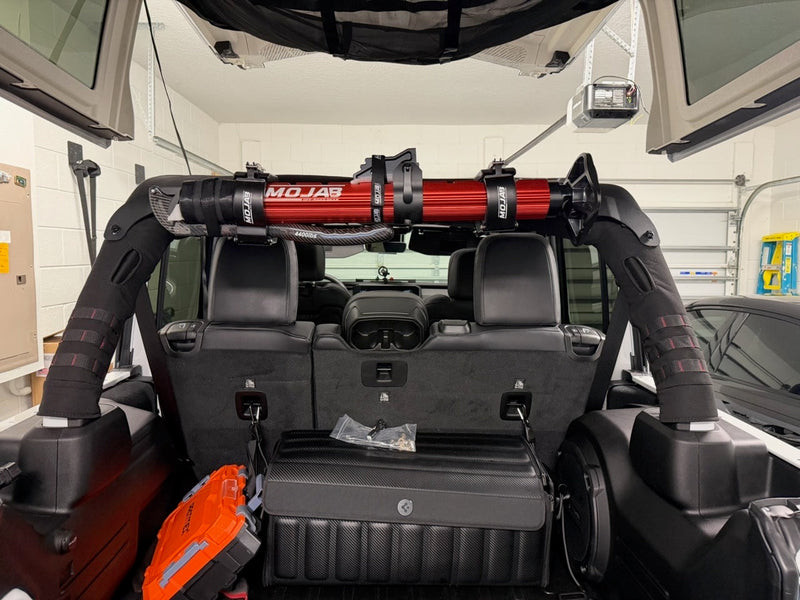 Load image into Gallery viewer, CarbonPro Hydraulic Jack with Mounting Clamps MLH 48''
