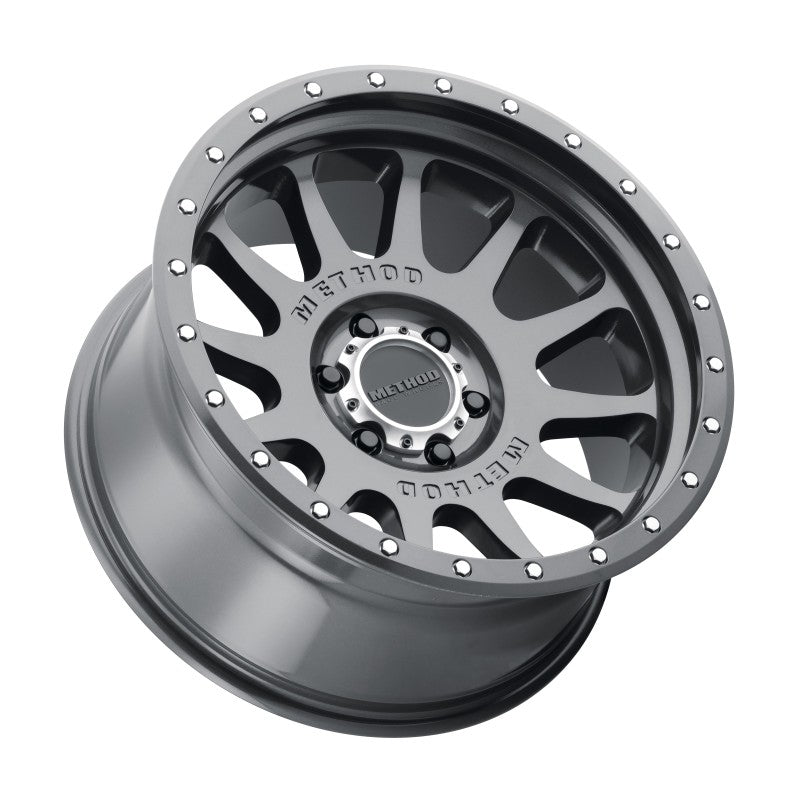 Load image into Gallery viewer, Method MR605 NV 20x10 -24mm Offset 6x5.5 106.25mm CB Gloss Titanium Wheel
