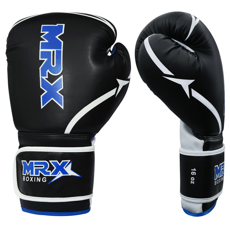 Load image into Gallery viewer, MRX Boxing Gloves Fighting Sparring Training Adult Junior Black Red Blue

