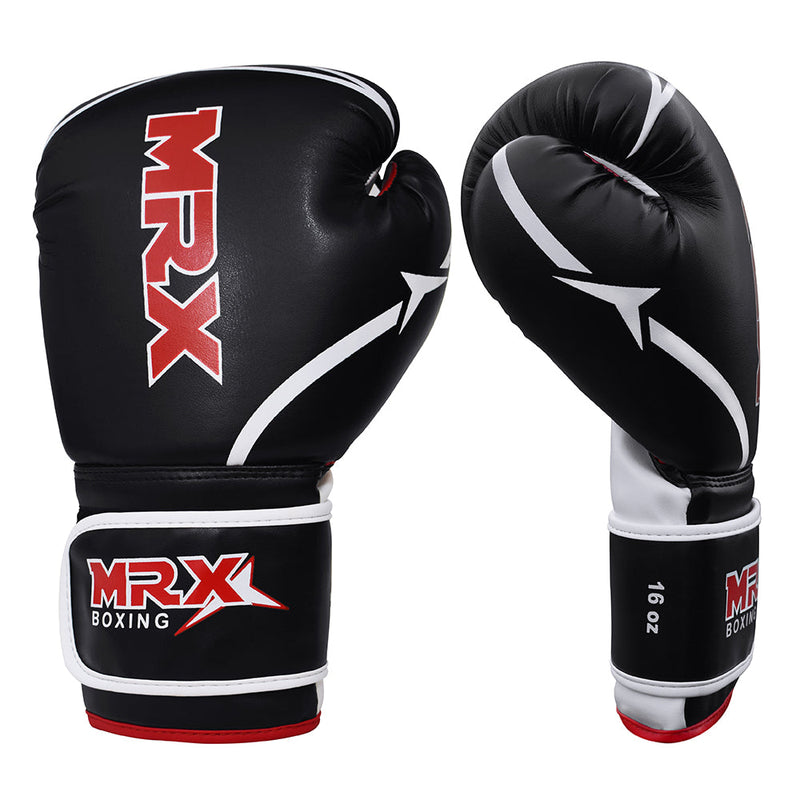 Load image into Gallery viewer, MRX Boxing Gloves Fighting Sparring Training Adult Junior Black Red Blue
