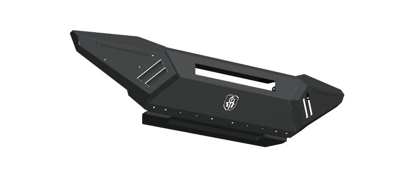 Load image into Gallery viewer, Road Armor 18-20 Jeep Wrangler JL SPARTAN Bolt-On Front Bumper Skid Plate Guard - Tex Blk
