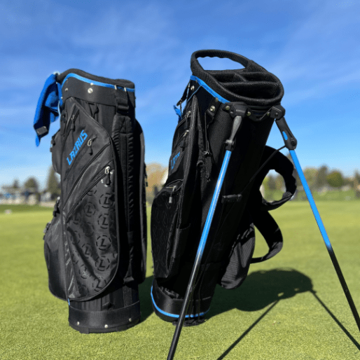 Load image into Gallery viewer, Lazrus Golf Premium Black Golf Bags
