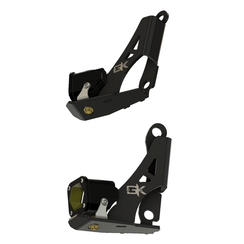 Load image into Gallery viewer, 3rd Gen Toyota 4Runner Steerable Knuckle Pod Light Mounts (1996 - 2002)
