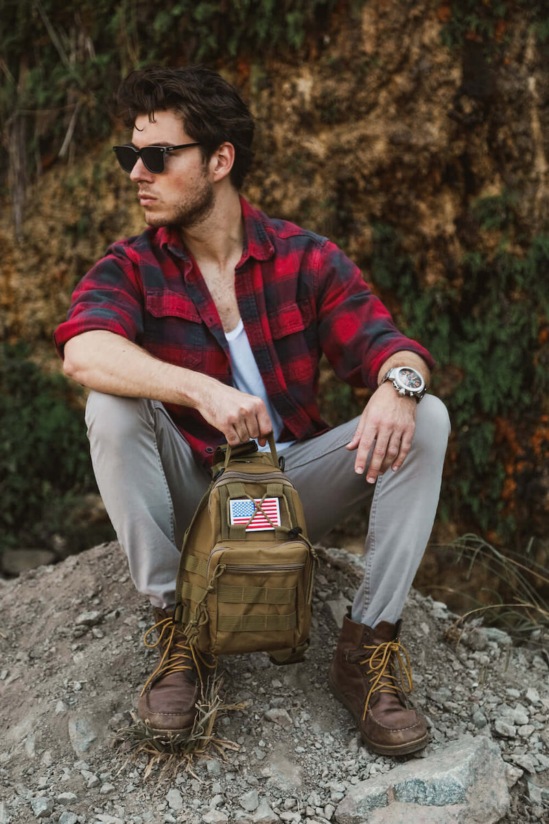 Load image into Gallery viewer, Tactical Sling Shoulder Bag

