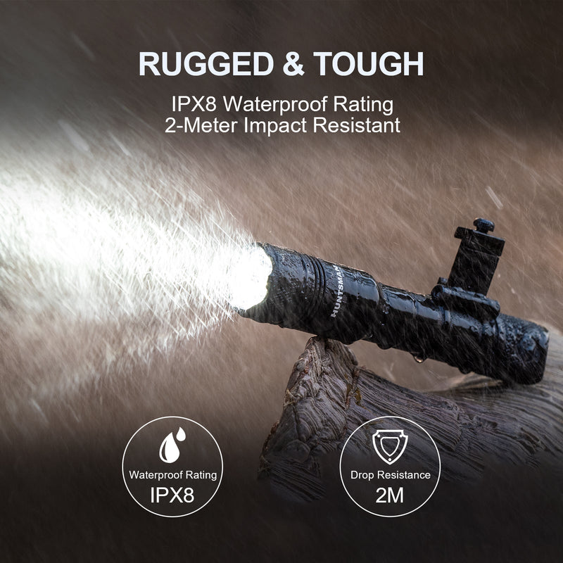 Load image into Gallery viewer, Huntsman 1250LM WML | 510M Beam | 'Picatinny' &amp; 'M-Lok' Dual Mount

