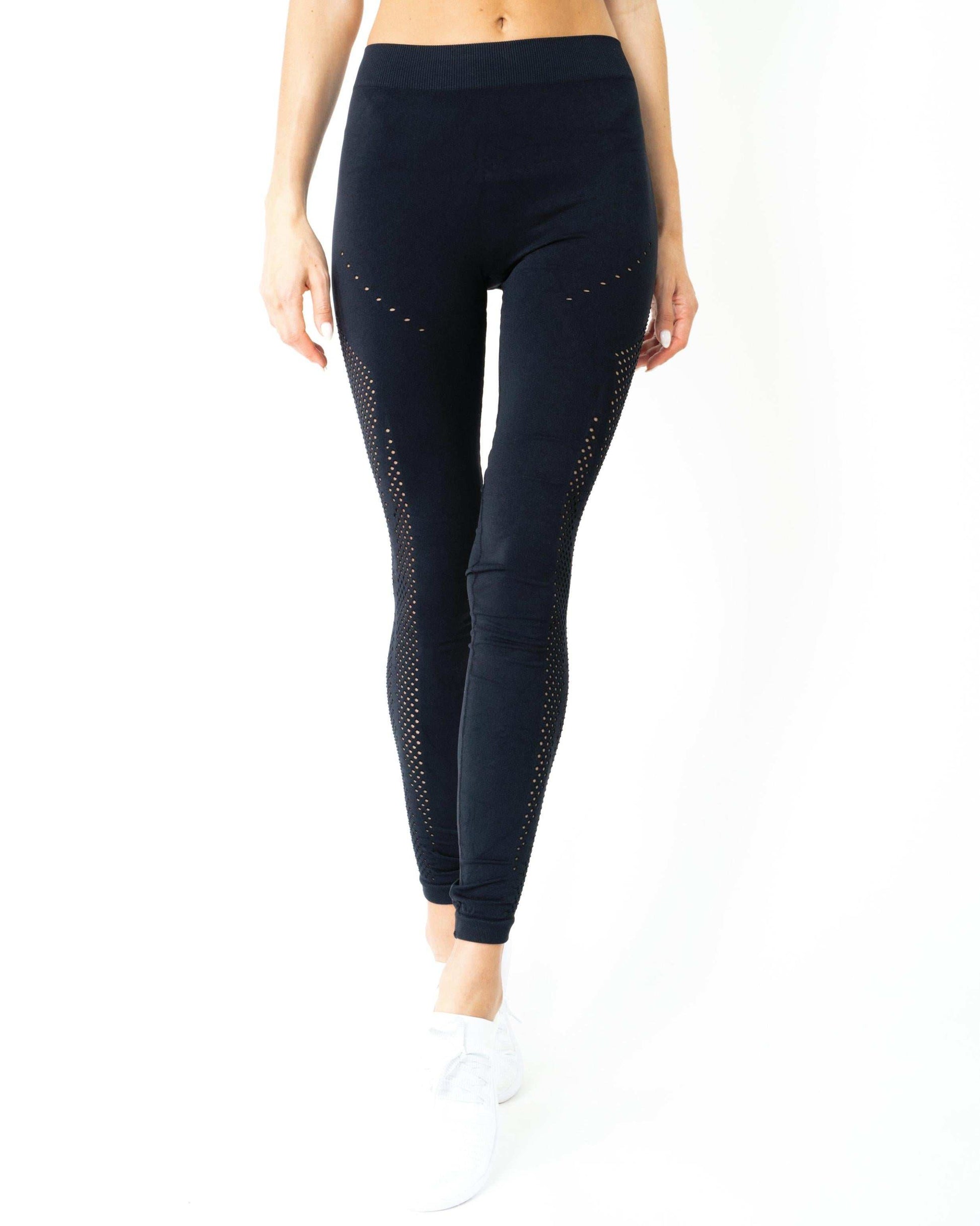 Milano Seamless Legging - Black - Skoutley Outdoors LLC