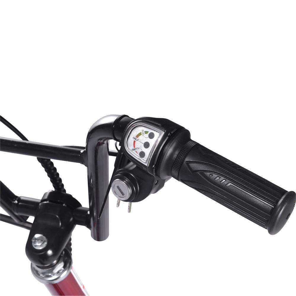 Mototec Groove 36v 350w Big Wheel Lithium Electric Scooter Red - Skoutley Outdoors LLC