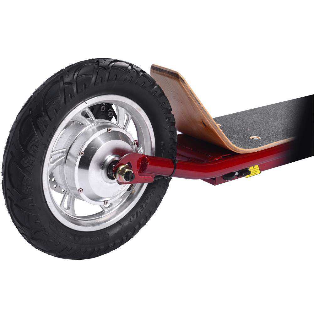 Mototec Groove 36v 350w Big Wheel Lithium Electric Scooter Red - Skoutley Outdoors LLC
