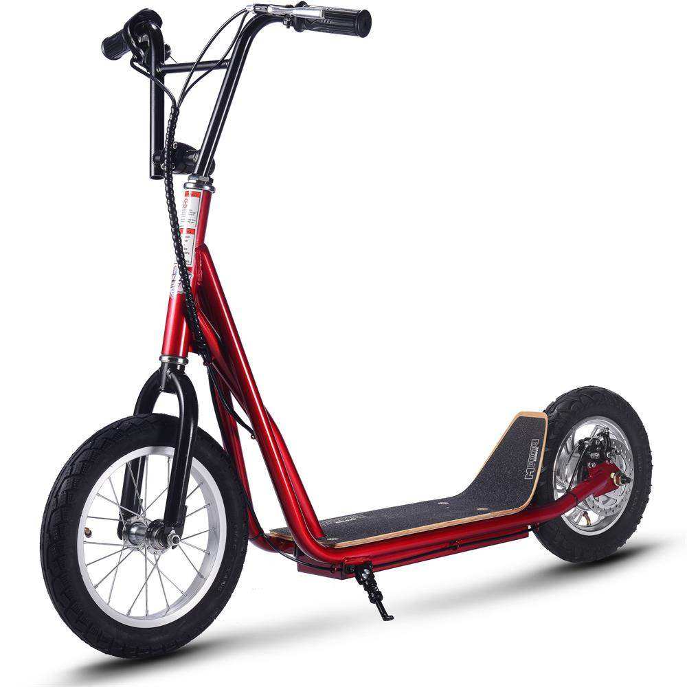 Mototec Groove 36v 350w Big Wheel Lithium Electric Scooter Red - Skoutley Outdoors LLC