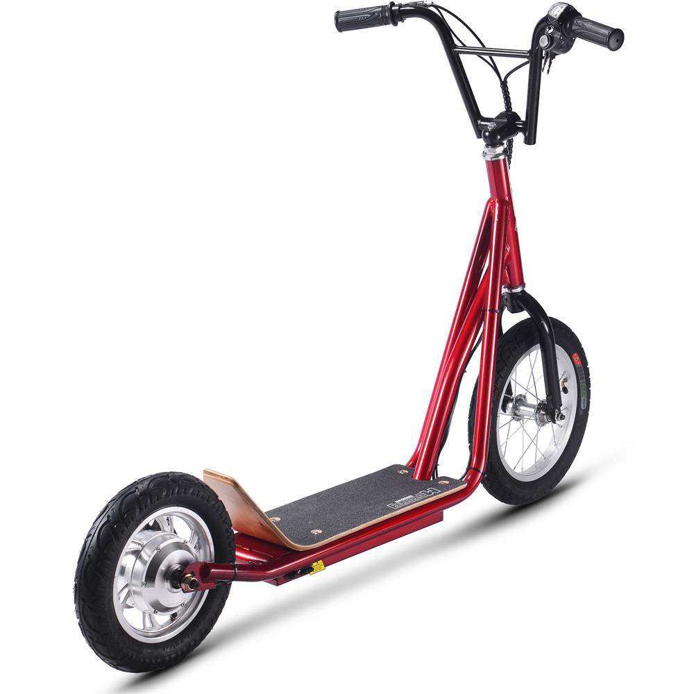 Mototec Groove 36v 350w Big Wheel Lithium Electric Scooter Red - Skoutley Outdoors LLC