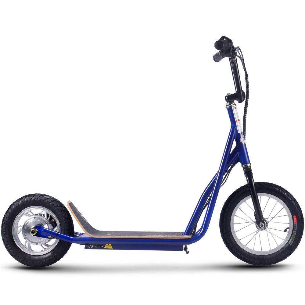 Mototec Groove 36v 350w Big Wheel Lithium Electric Scooter Blue - Skoutley Outdoors LLC