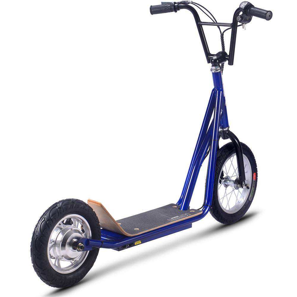 Mototec Groove 36v 350w Big Wheel Lithium Electric Scooter Blue - Skoutley Outdoors LLC