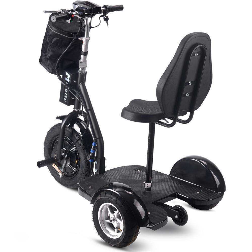 Mototec Electric Trike 48v 1000w Lithium Black - Skoutley Outdoors LLC
