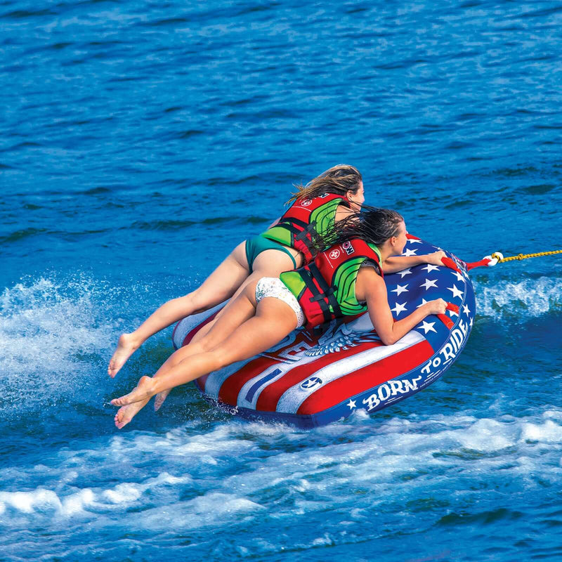 Load image into Gallery viewer, WOW Watersports Born To Ride 2 Person Towable
