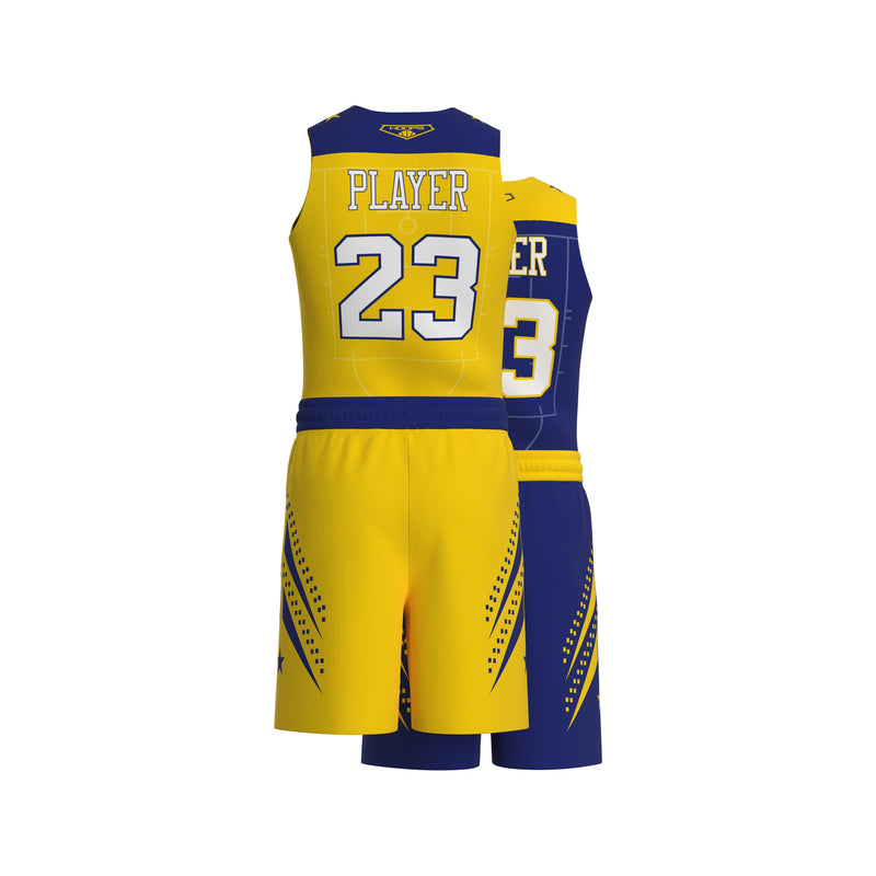 Load image into Gallery viewer, Custom Basketball Reversible Uniform - Manhattan Pattern (Sublimated, Team Order)
