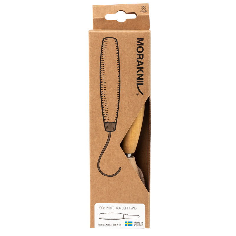 Load image into Gallery viewer, Mora Carving 164S Left Handed Stainless Steel With Sheath
