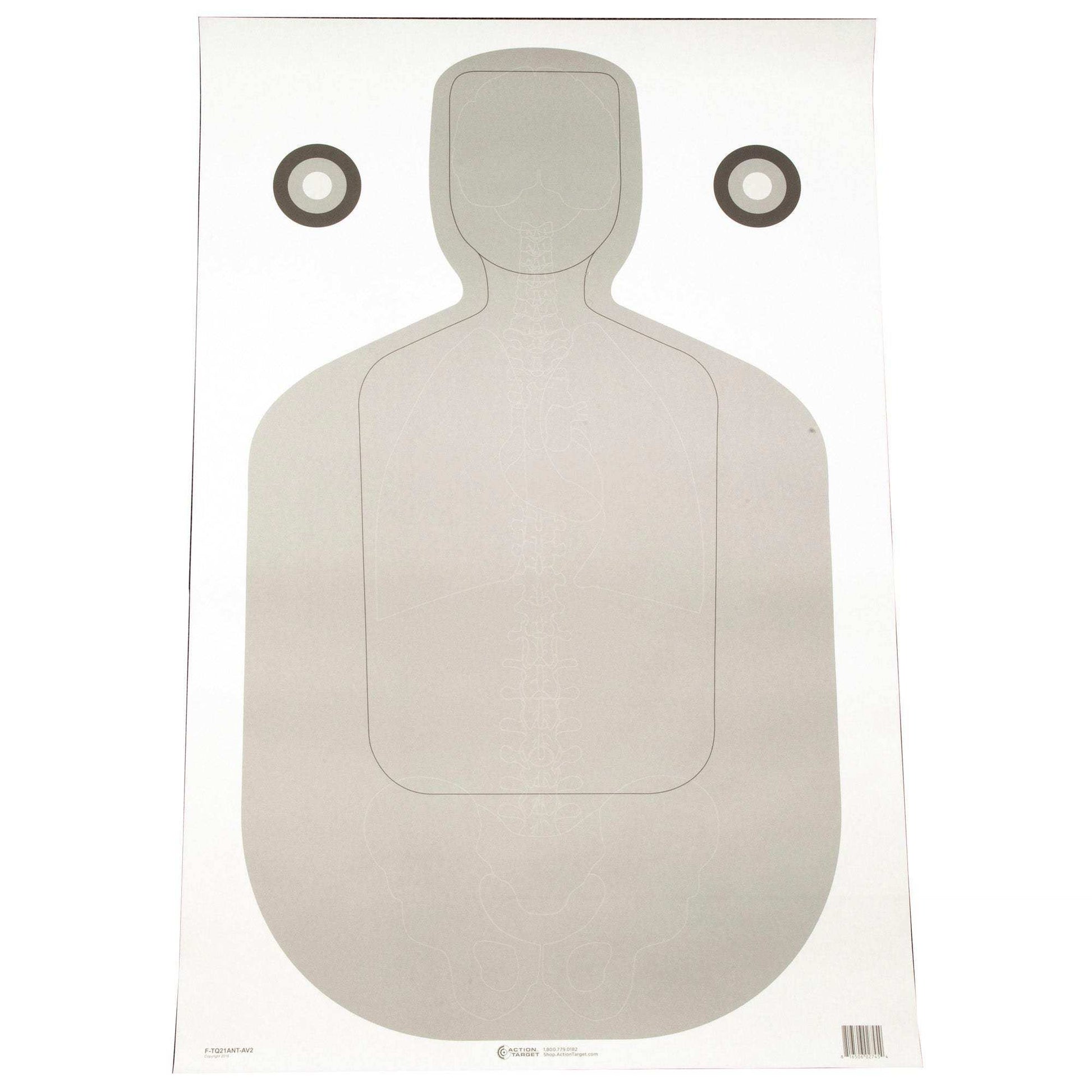 Action Tgt Qual Anatomy Grey 100pk - Skoutley Outdoors LLC