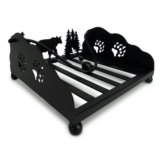 Napkin Holder-Lazer Cut Bear