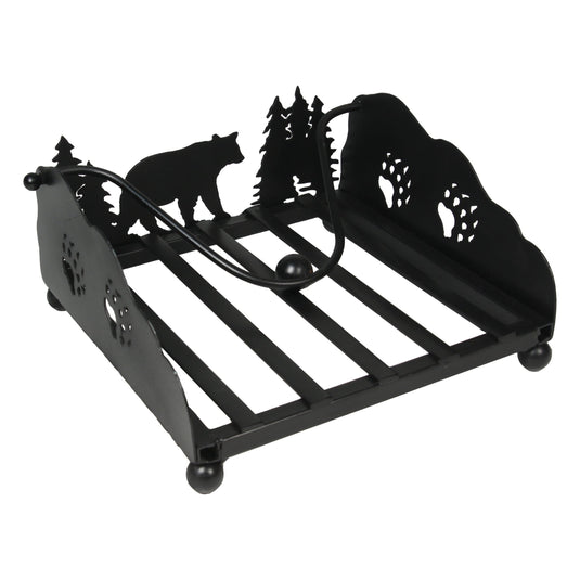Napkin Holder-Lazer Cut Bear