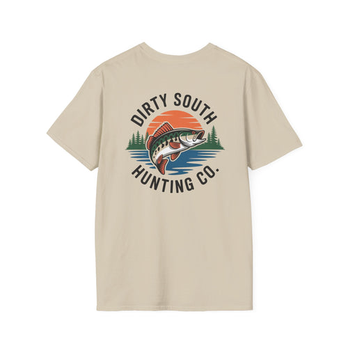Bass Fishing Sunset Tee | Dirty South Hunting Co.