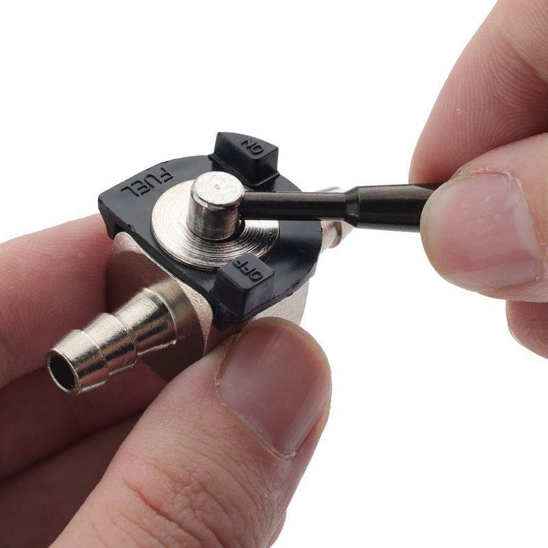 Load image into Gallery viewer, 1/4 Inline Heavy Duty Fuel Shut Off Valve 691035 Fit for Engine Lawn Mower Lawn Tractor Parts Replace Scag 48568 Oregon 07-403 (16mm x 1.5mm)
