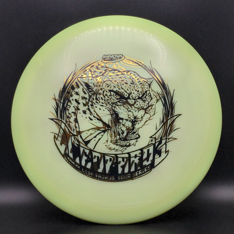 Load image into Gallery viewer, Swirly Star Leopard3 - Lisa Fajkus 2020 TS - X-Out Double Stamp
