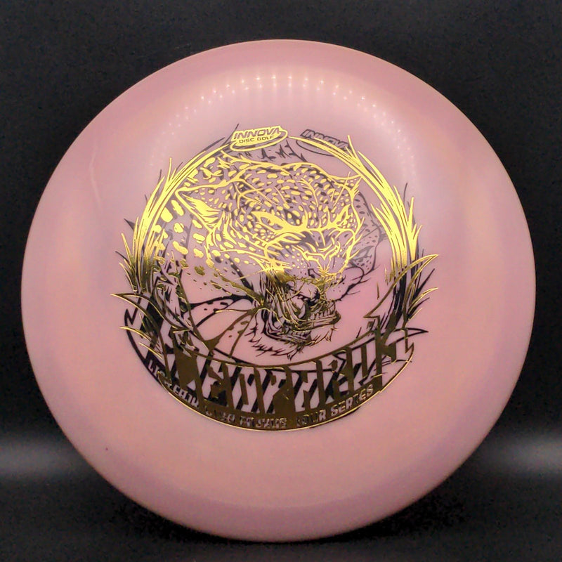 Load image into Gallery viewer, Swirly Star Leopard3 - Lisa Fajkus 2020 TS - X-Out Double Stamp
