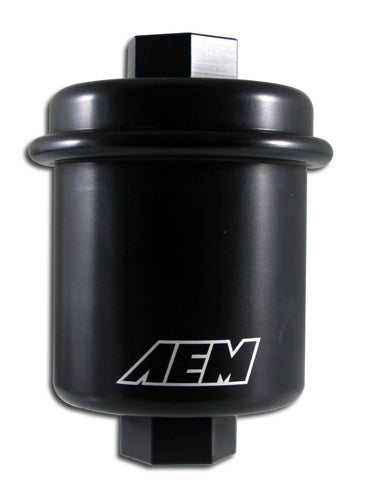 AEM Electronics High Volume Fuel Filter Black