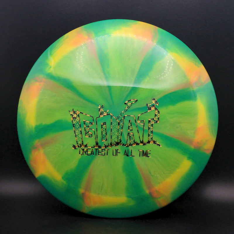Load image into Gallery viewer, Swirly Apex Goat - "GOAT" Limited Edition
