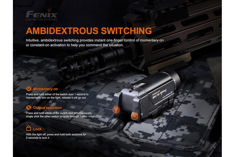 Load image into Gallery viewer, Fenix GL19R Rechargeable Tactical Light - Discontinued
