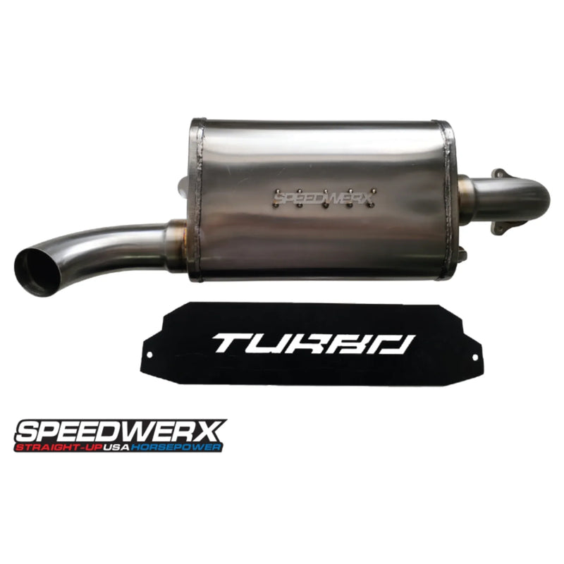 Load image into Gallery viewer, SPEEDWORKS Q6 SERIES STAINLESS STEEL BOLT-ON EXHAUST // 2020-2023 POLARIS RZR PRO XP / PRO XP 4
