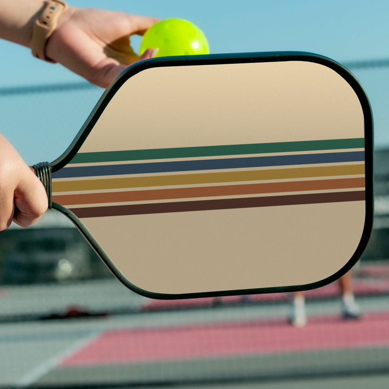 Load image into Gallery viewer, 16MM Retro Stripes Pickleball Paddle
