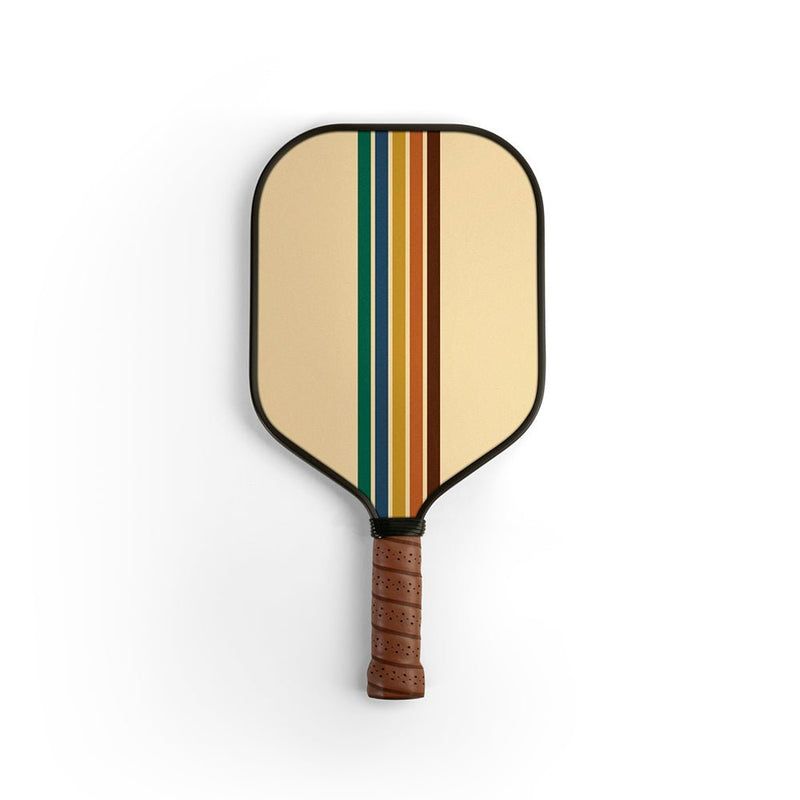 Load image into Gallery viewer, 16MM Retro Stripes Pickleball Paddle
