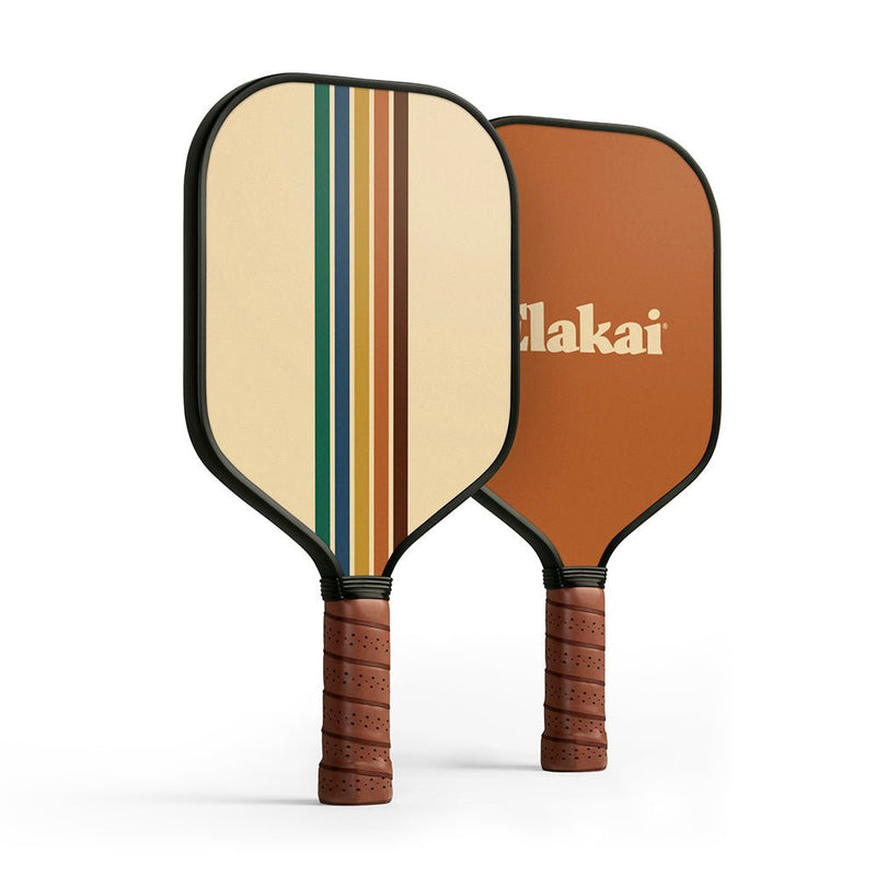 Load image into Gallery viewer, 16MM Retro Stripes Pickleball Paddle
