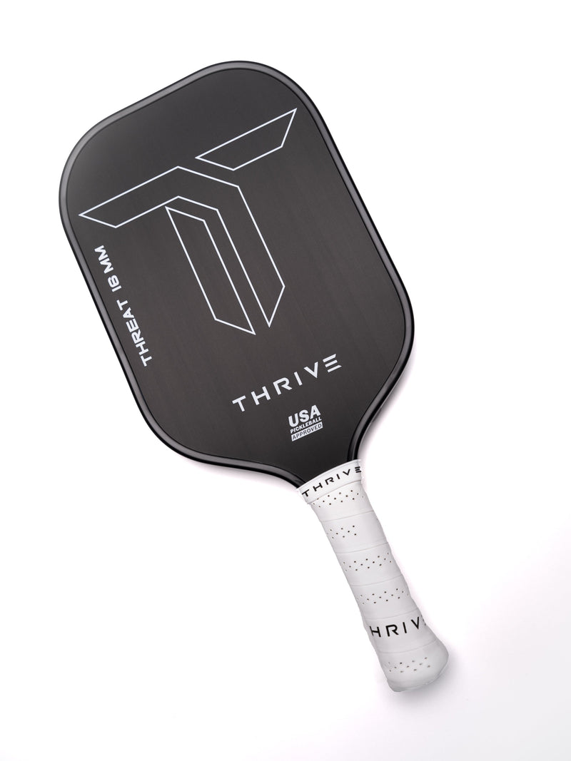 Load image into Gallery viewer, THREAT 16 Includes custom weight card, paddle cover, paddle eraser, and lead weights.
