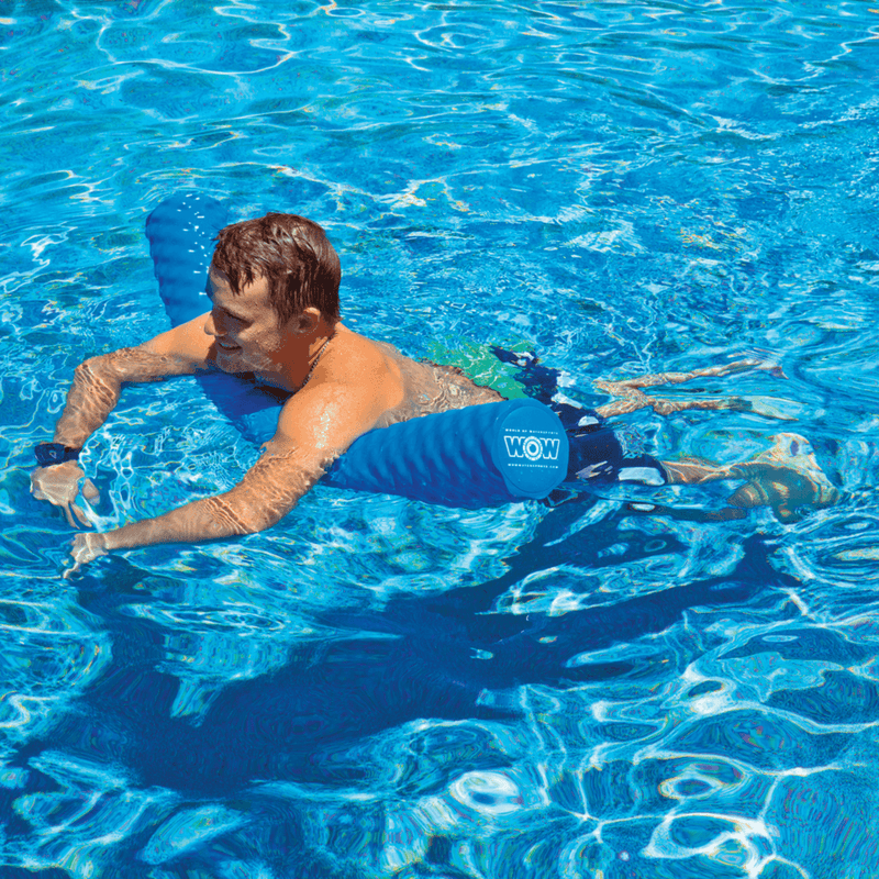 Load image into Gallery viewer, WOW Watersports Dipped Foam Pool Noodle Blue
