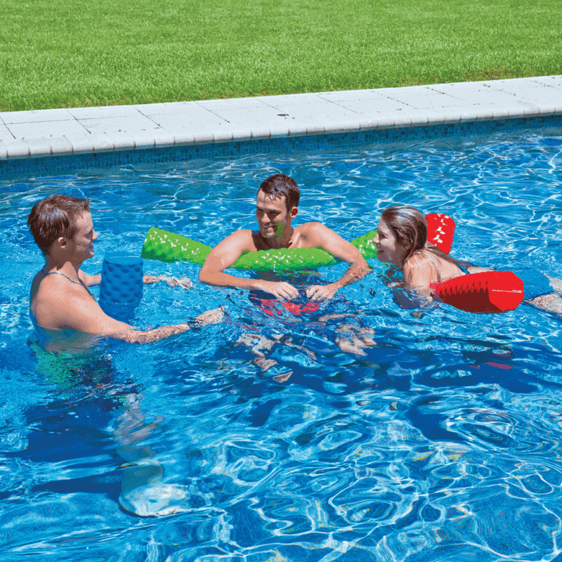 Load image into Gallery viewer, WOW Watersports Dipped Foam Pool Noodle Blue
