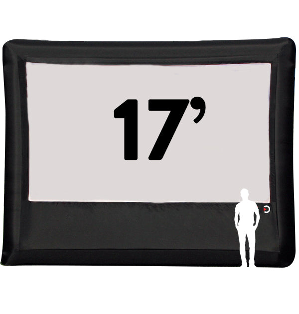 Load image into Gallery viewer, Elite Outdoor Movies Home 17' Inflatable Screen
