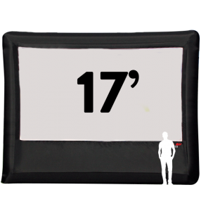 Load image into Gallery viewer, Elite Outdoor Movies Professional 17' Inflatable Screen
