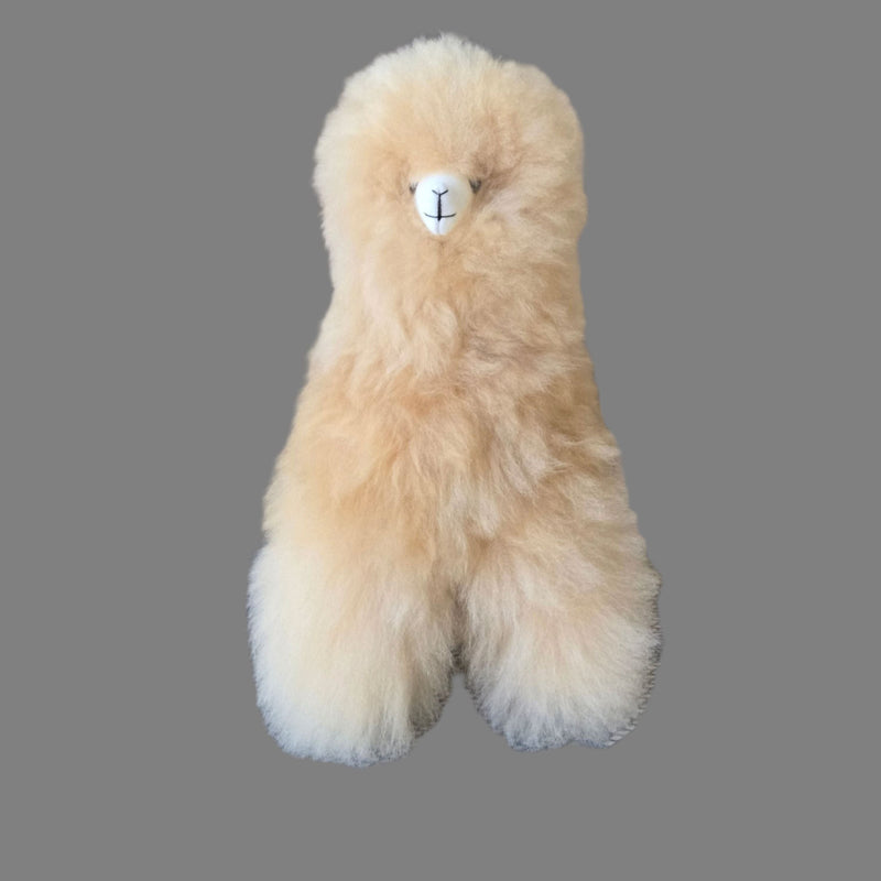 Load image into Gallery viewer, 17&quot; Standing Fur Alpaca Toy
