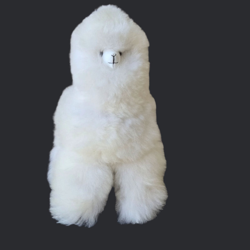 Load image into Gallery viewer, 17&quot; Standing Fur Alpaca Toy
