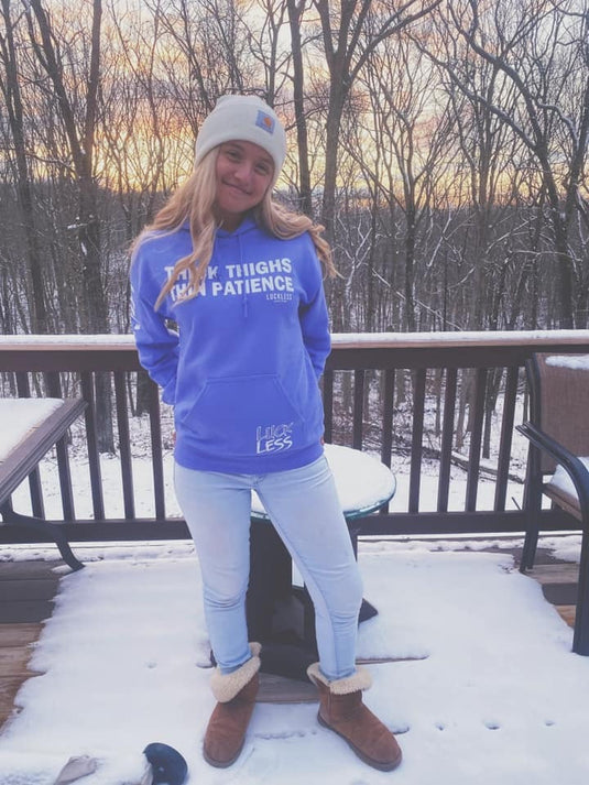 Thick Thighs Thin Patience Hoodie