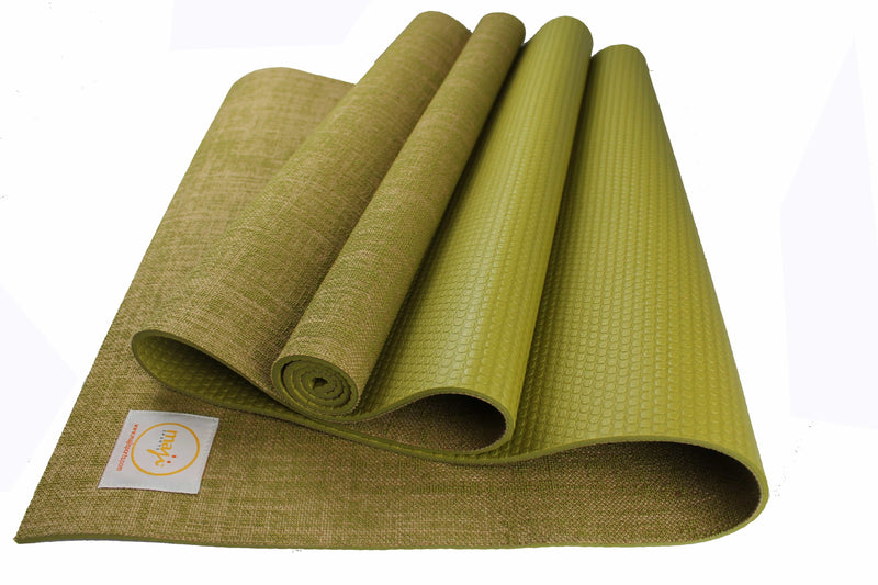 Load image into Gallery viewer, Maji Sports Jute Premium Eco Yoga Mat + Foot Massager (7.5cm x 17.5cm)
