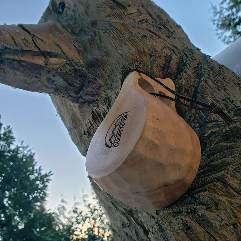 Load image into Gallery viewer, Skógr™ Nordic Style Kuksa - Carved Wood Camp Mug

