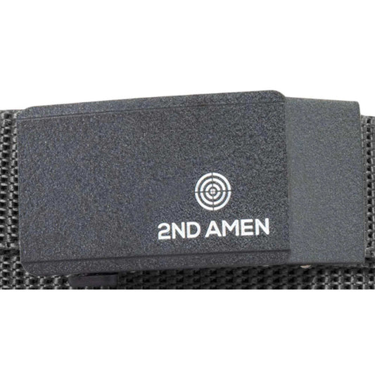 2ND AMEN Gun Belt Black Logo Buckle - Skoutley Outdoors LLC