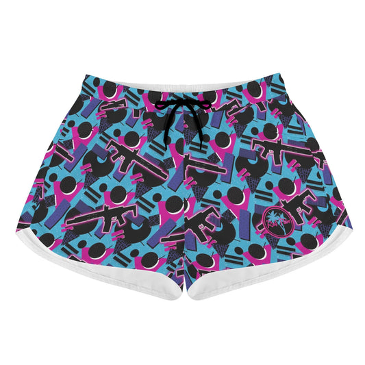 Honey Badger Womens Casual Beach Shorts