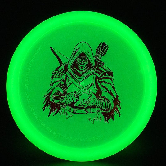Classic Glow Champion Fairway Disc - Dark Rebel