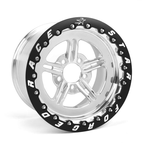 Race Star 63 Pro Forged 15x10 SBL Sportsman 5x4.50 BC / 4.00in. BS Wheel - Polished