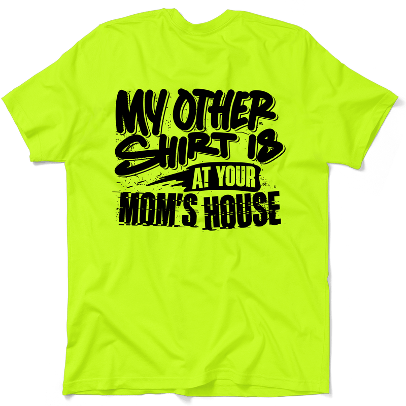 Load image into Gallery viewer, Your Mom's House - Safety Yellow T-Shirt
